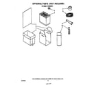 Whirlpool TU8000XRP1 lit/optional diagram