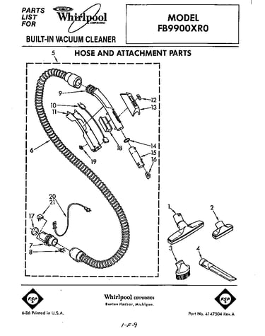Hose and attachments