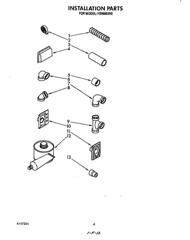 Installtion parts