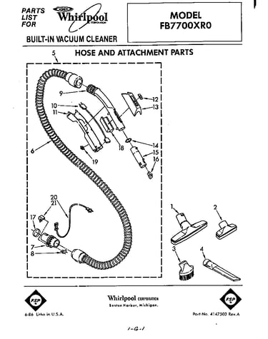 Hose and attachments