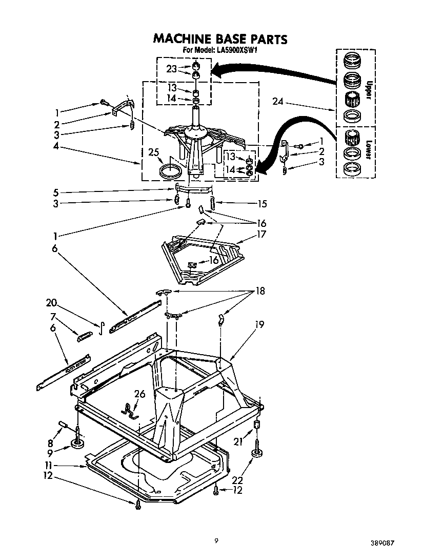 Machine base