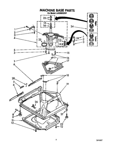 Machine base