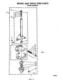 Brake and drive tube