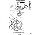 Whirlpool LA3300XPW4 machine base diagram