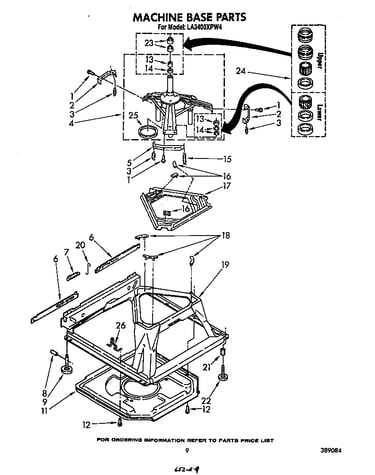 Machine base