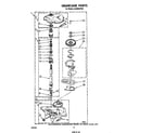 Whirlpool LA5000XPW5 gearcase diagram