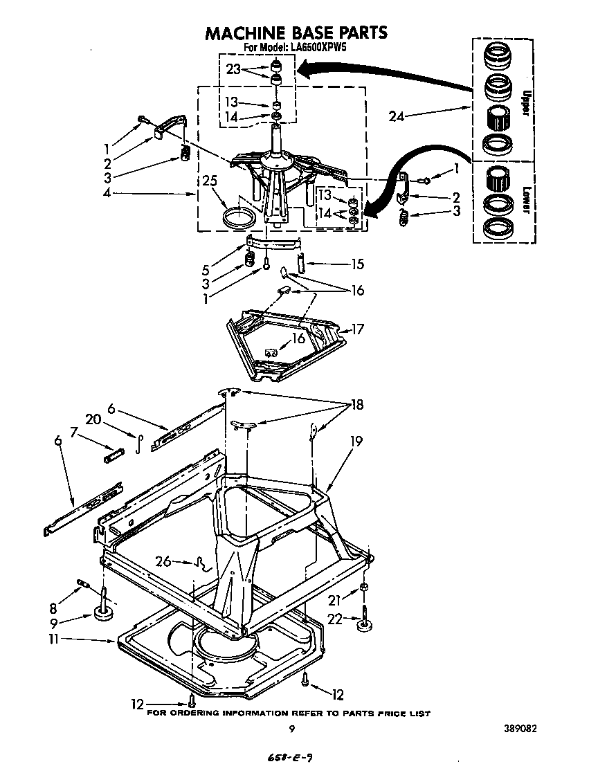 Machine base
