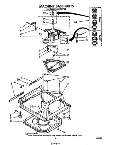 Machine base
