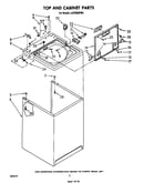 Top and cabinet