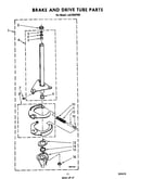 Brake and drive tube