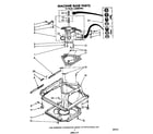 Whirlpool LA5600XPW5 machine base diagram