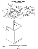 Top and cabinet