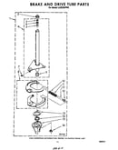 Brake and drive tube
