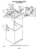 Top and cabinet