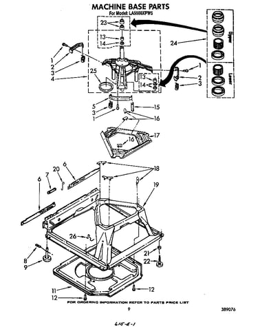 Machine base