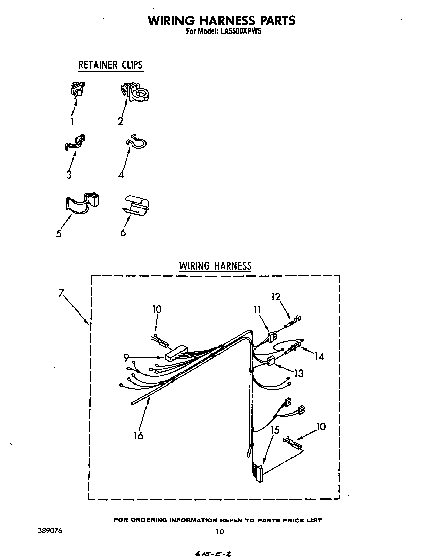 WIRING HARNESS