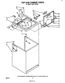 Top and cabinet