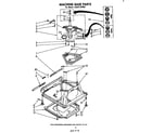 Whirlpool LA5311XPW3 machine base diagram