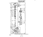 Whirlpool LA5311XPW3 gearcase diagram