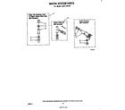 Whirlpool LA5311XPW3 water system diagram