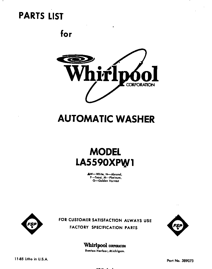 Front cover