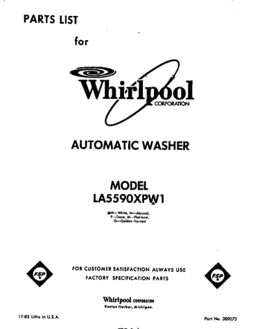 Front cover