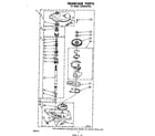 Whirlpool LA5590XPW1 gearcase diagram