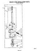 Brake and drive tube