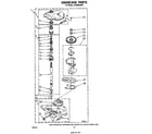 Whirlpool LA5900XSW0 gearcase diagram