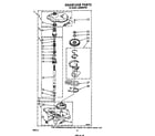 Whirlpool LA6500XPW4 gearcase diagram