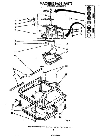 Machine base