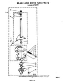 Brake and drive tube