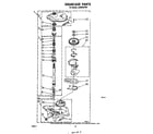 Whirlpool LA5500XPW4 gearcase diagram