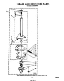 Brake and drive tube