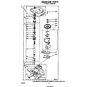 Whirlpool LA6300XPW4 gearcase diagram