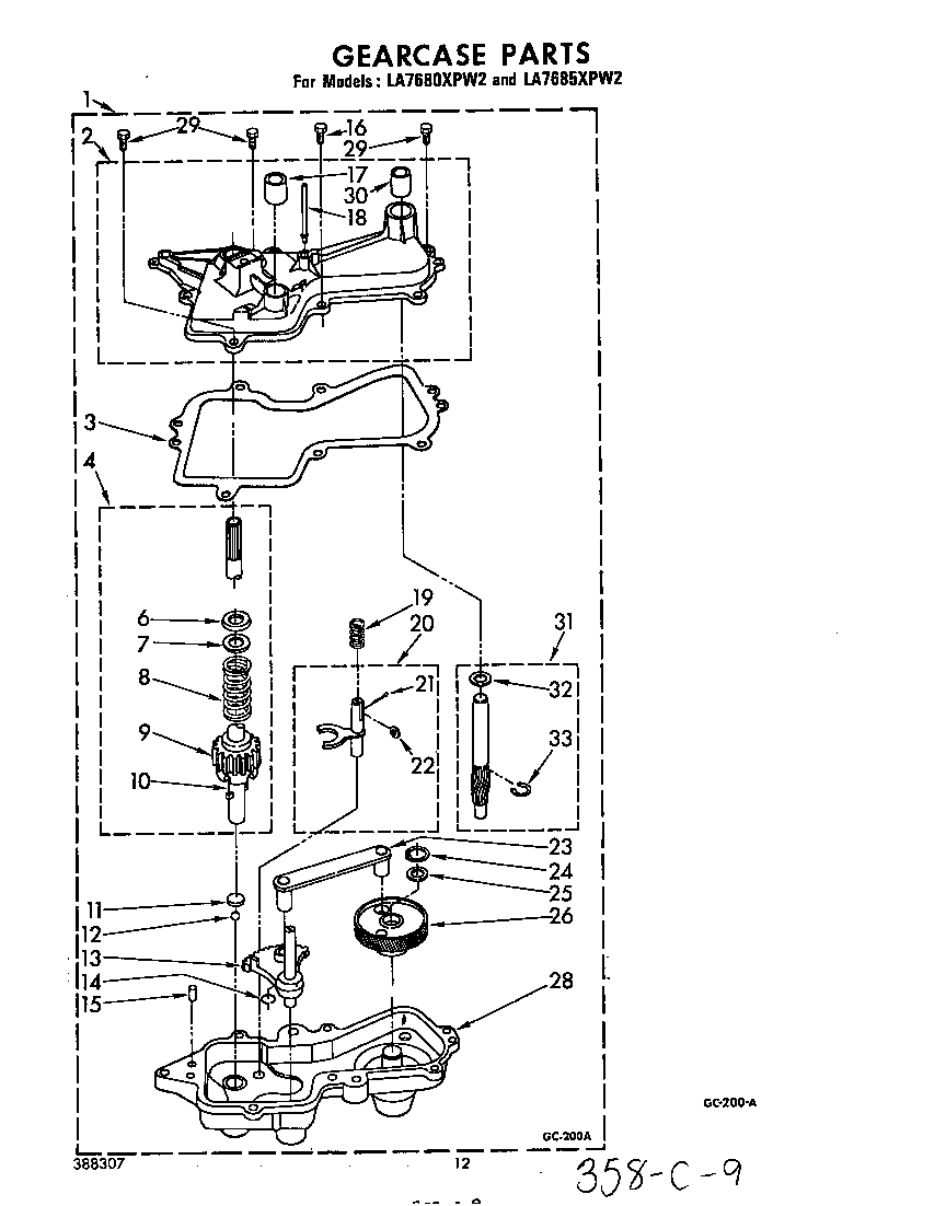 Gearcase