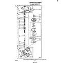 Whirlpool LA6300XPW1 gearcase diagram