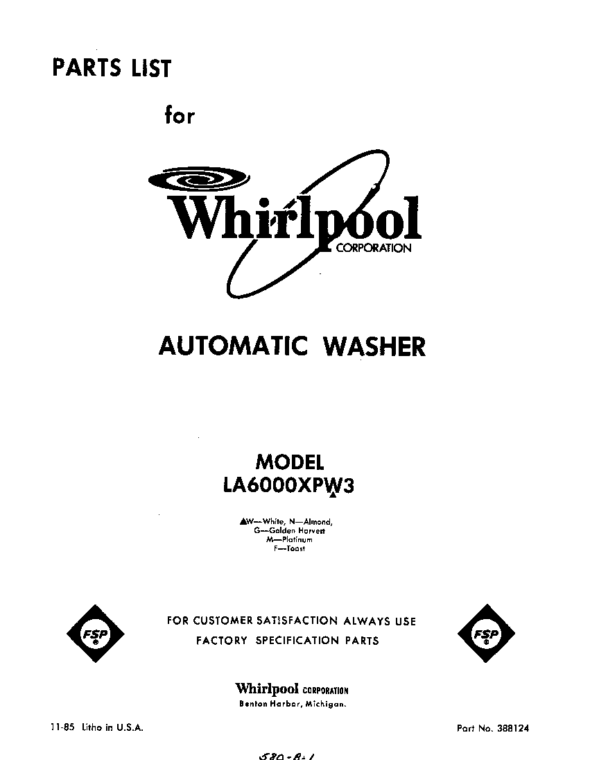 Front cover