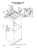Top and cabinet