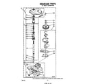Whirlpool LA3300XPW3 gearcase diagram