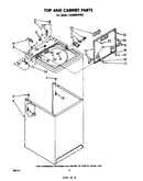 Top and cabinet
