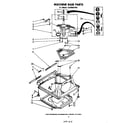 Whirlpool LA3400XPW3 machine base diagram