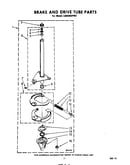 Brake and drive tube