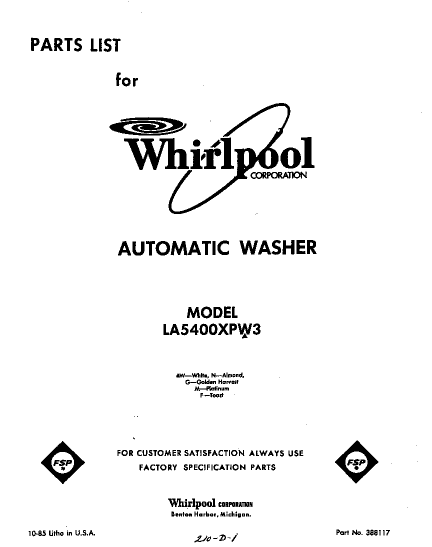 Front cover