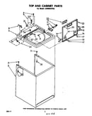 Top and cabinet