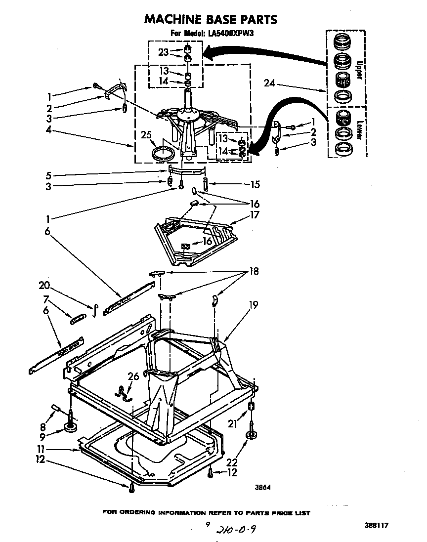Machine base