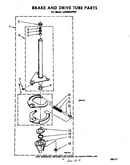 Brake and drive tube