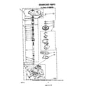 Whirlpool LA7700XPW3 gearcase diagram