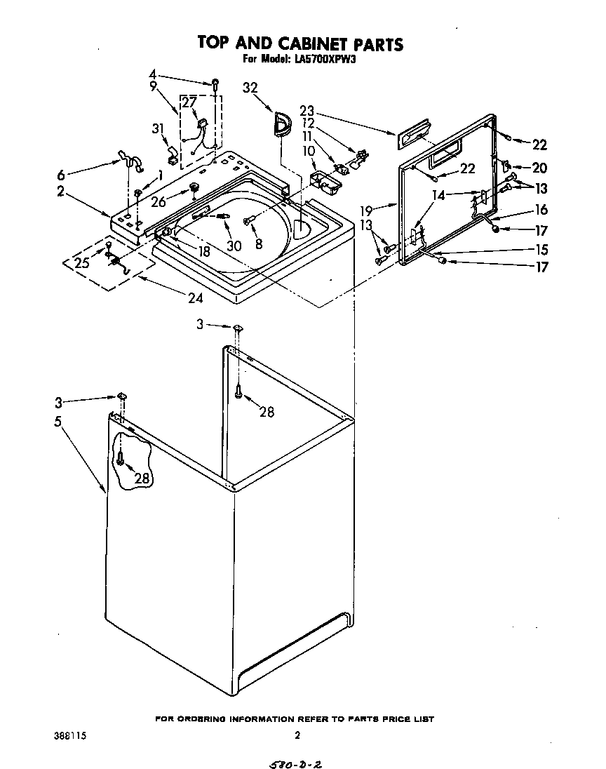 TOP AND CABINET