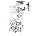 Whirlpool LA5600XPW3 machine base diagram
